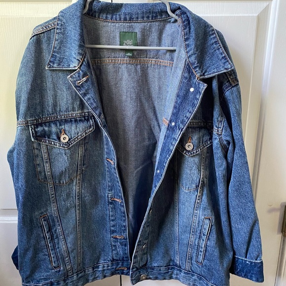 Target Jackets & Blazers - oversized jean jacket